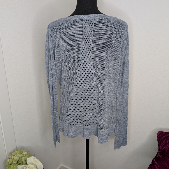 💘 Lululemon Well Being Crew Neck Open Knit Sweater - Picture 4 of 5